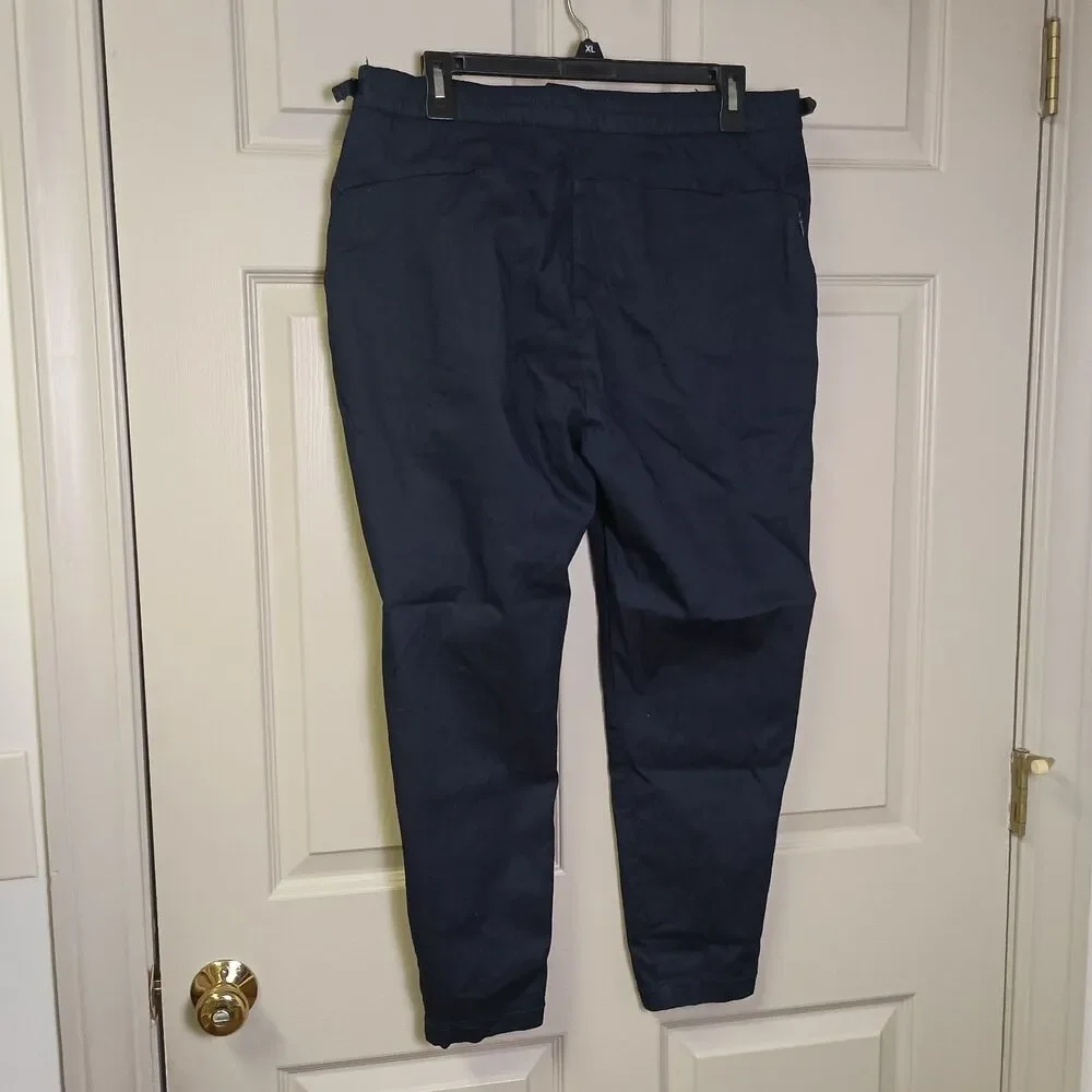 Zara Mens Pants Size XL Navy Blue Fly Jean NWT Future Skinny Leg - Picture 2 of 9